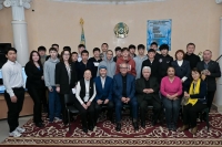 Literary and educational evening &quot;Kalami kazynaly kalamger&quot;, dedicated to the 80th anniversary of the poet, laureate of the International Literary Award &quot;Alash&quot;, Candidate of Philological Sciences Serikbay Ospanov.